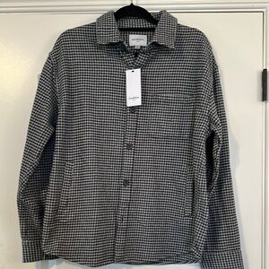 SOLD⁉️⚠️‼️Goodfellow & Co Black and White Checkered Shirt